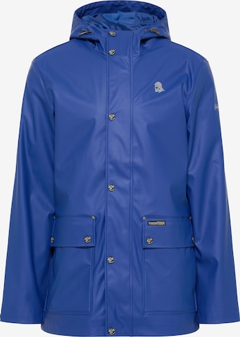 Veste fonctionnelle 'Bridgeport' Schmuddelwedda en bleu : devant