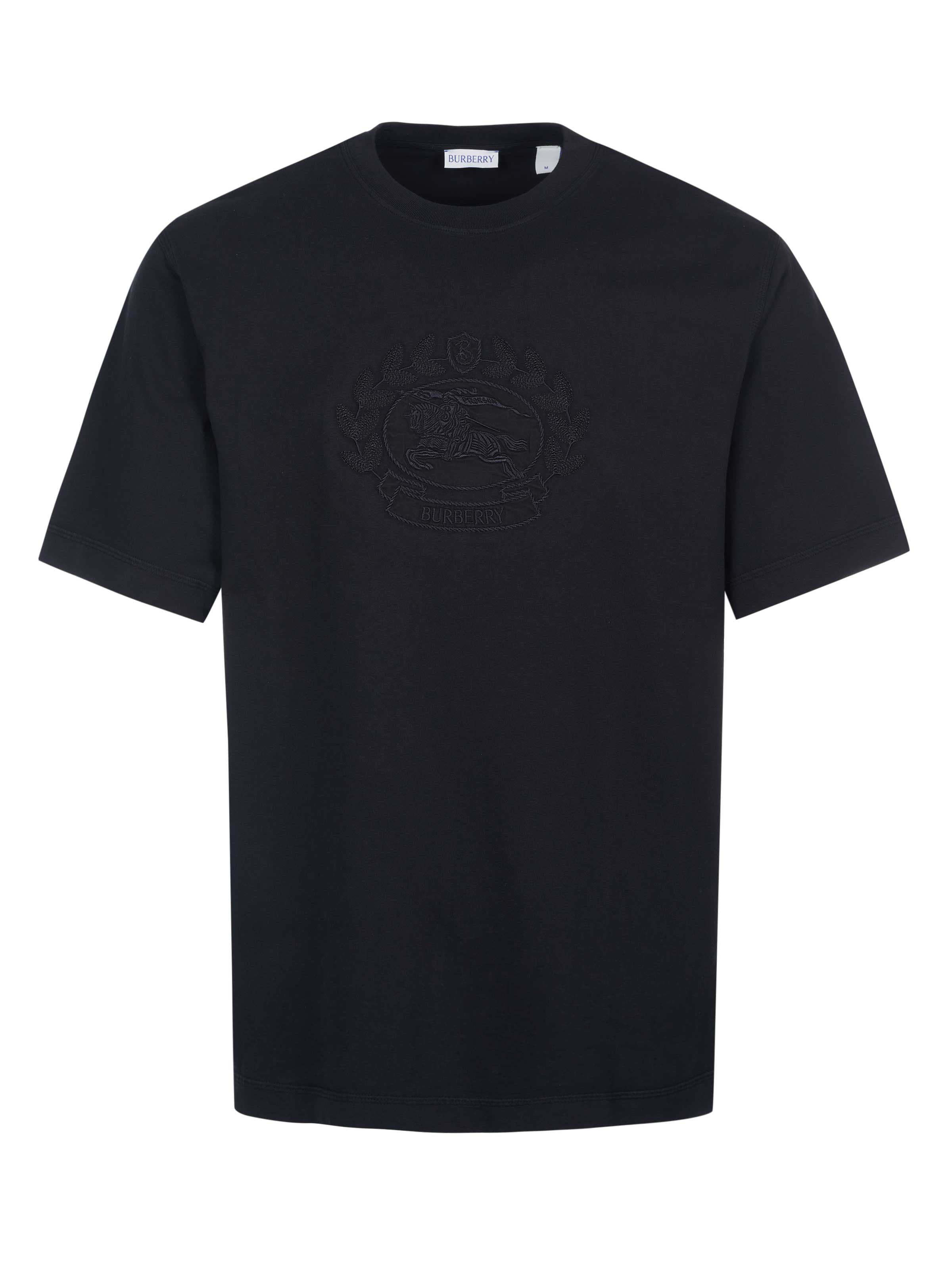 BURBERRY Sweatshirt 'Burberry T-Shirt'‌‌ in Schwarz: Vorderseite