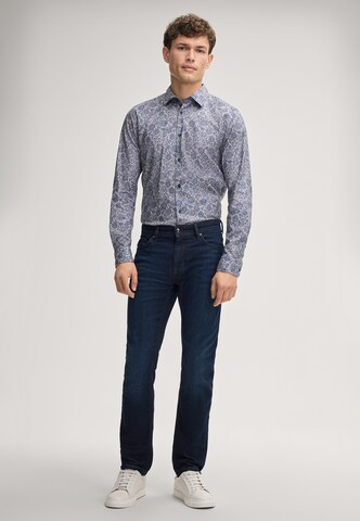 JOOP! Slim fit Button Up Shirt 'Pit' in Blue