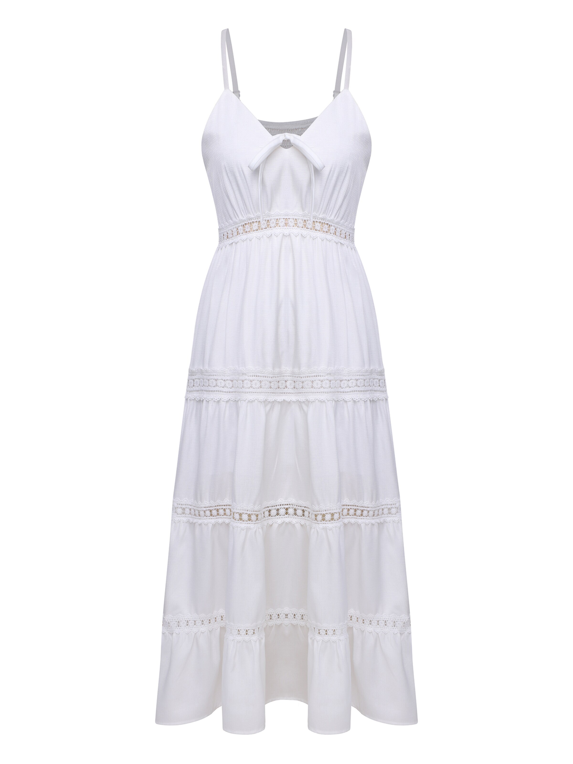 LapaPlus Zomerjurk 'Women Dress' in Wit