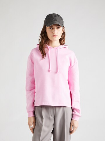 PIECES Sweatshirt 'PCChilli' in Pink: front