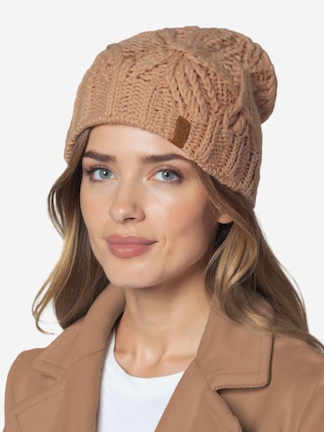 Vivisence Mütze '70112 Set' in Beige