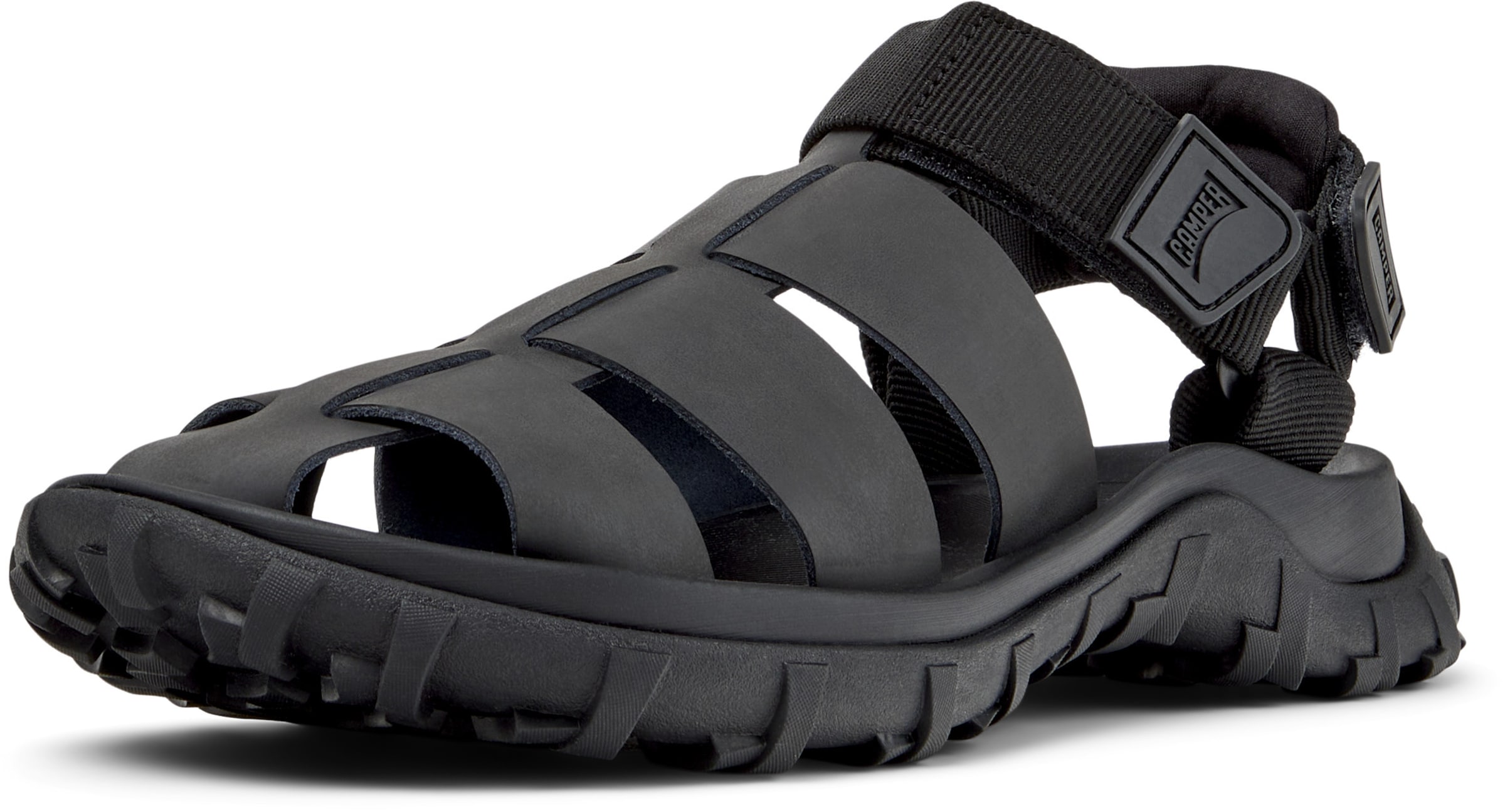 CAMPER - Sandália ' Drift Trail ' em preto: frente