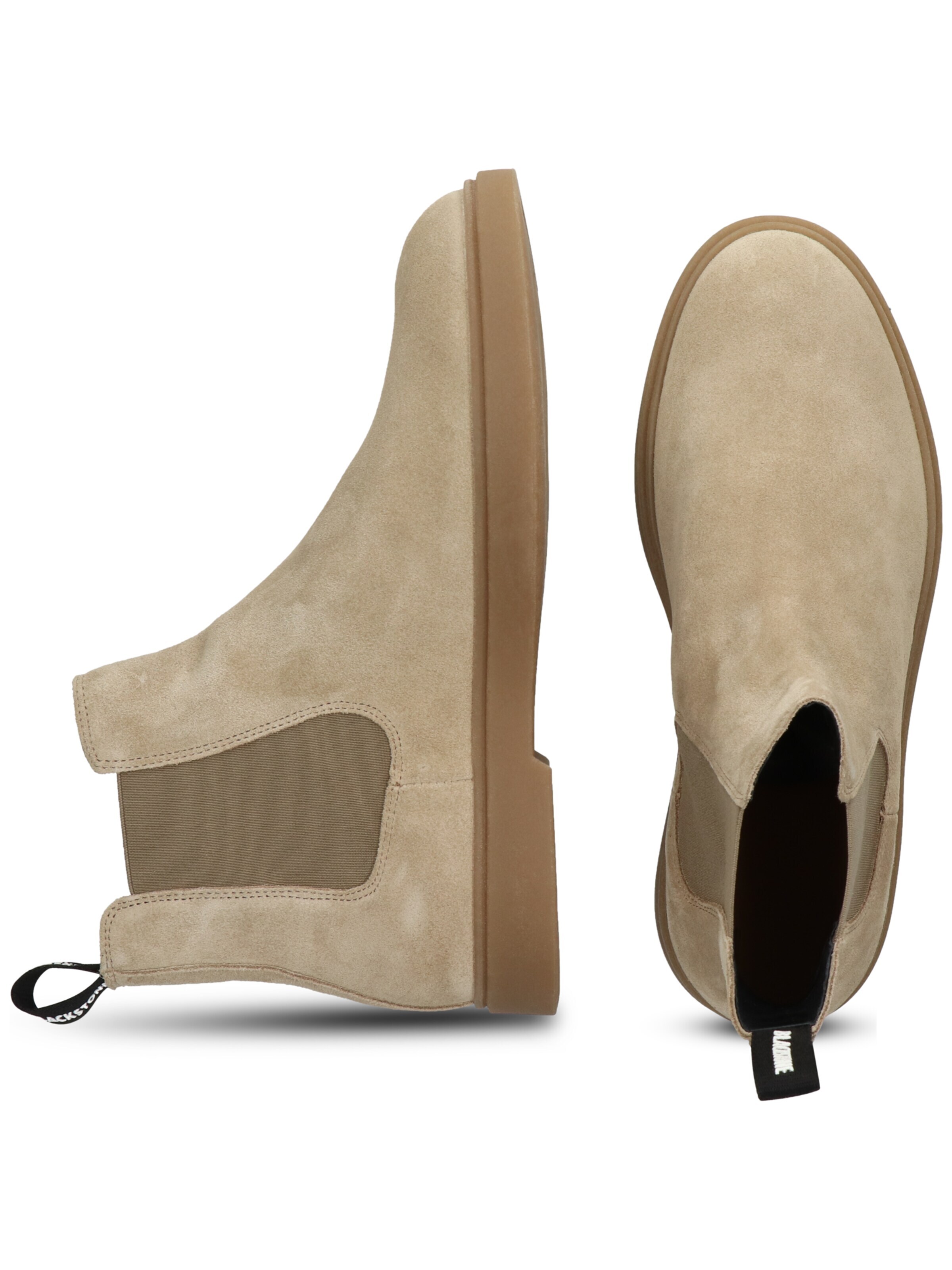 BLACKSTONE Chelsea boots 'PAVE DEAN' i beige