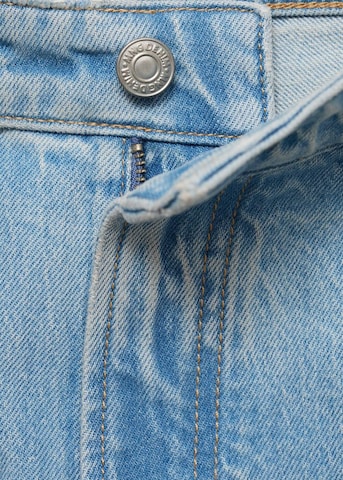 MANGO MAN Tapered Jeans 'Ben' in Blau