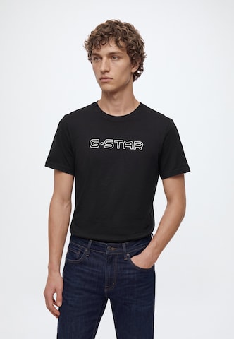 T-Shirt G-STAR en noir : devant