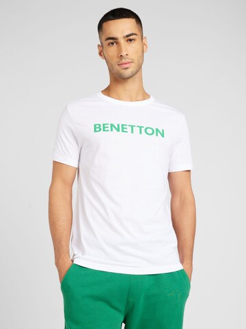 balts UNITED COLORS OF BENETTON T-Krekls: no priekšpuses