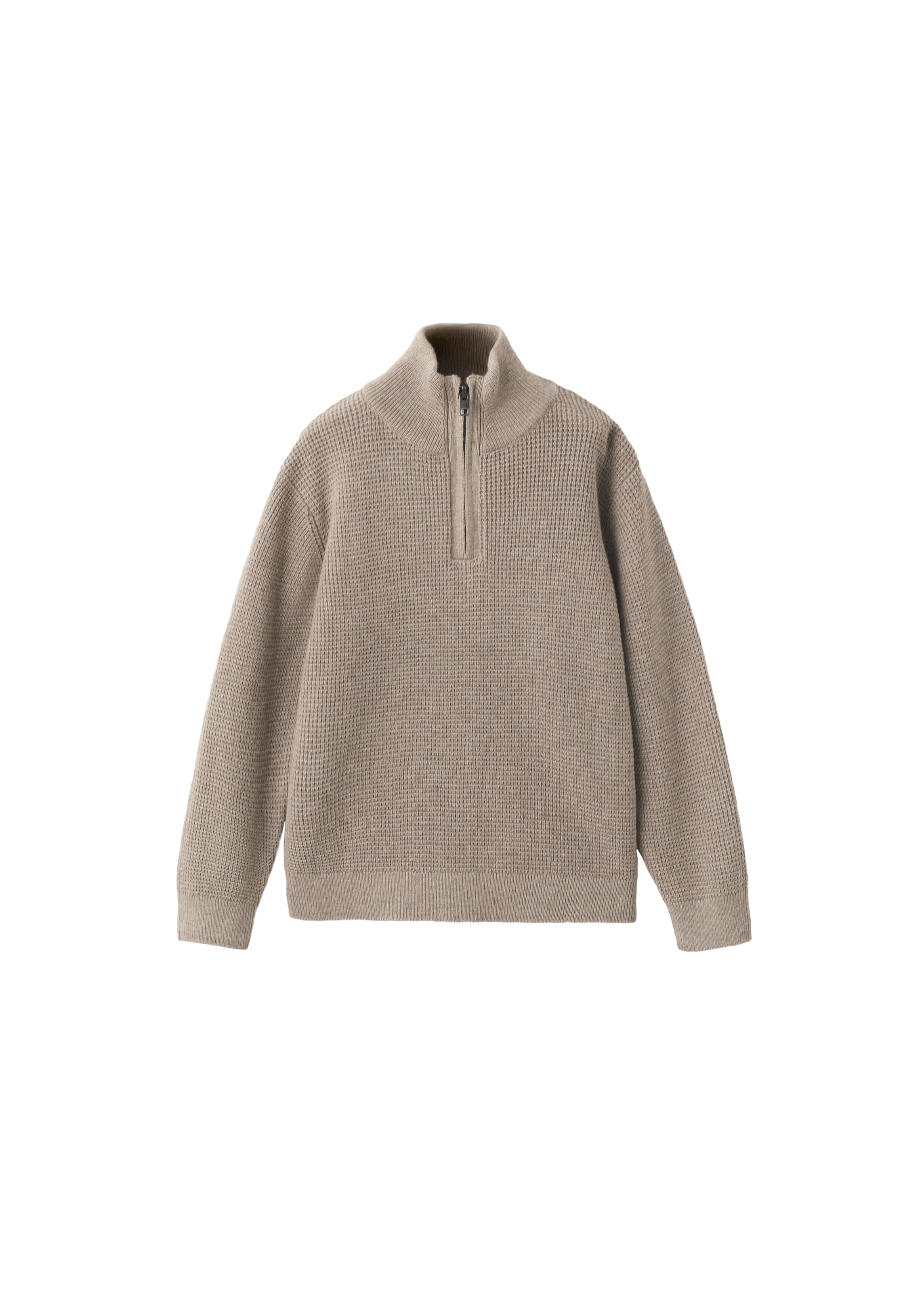 MANGO KIDS Pullover 'HARRYB' in Braun: Vorderseite