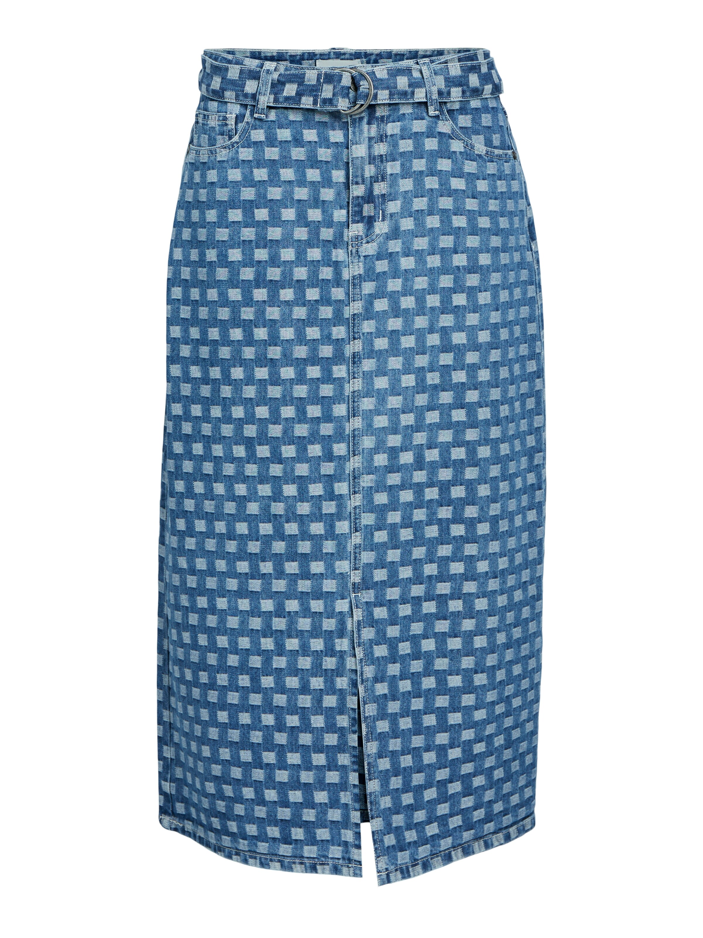 OBJECT Skirt 'Hedda' in Blue denim, Item view