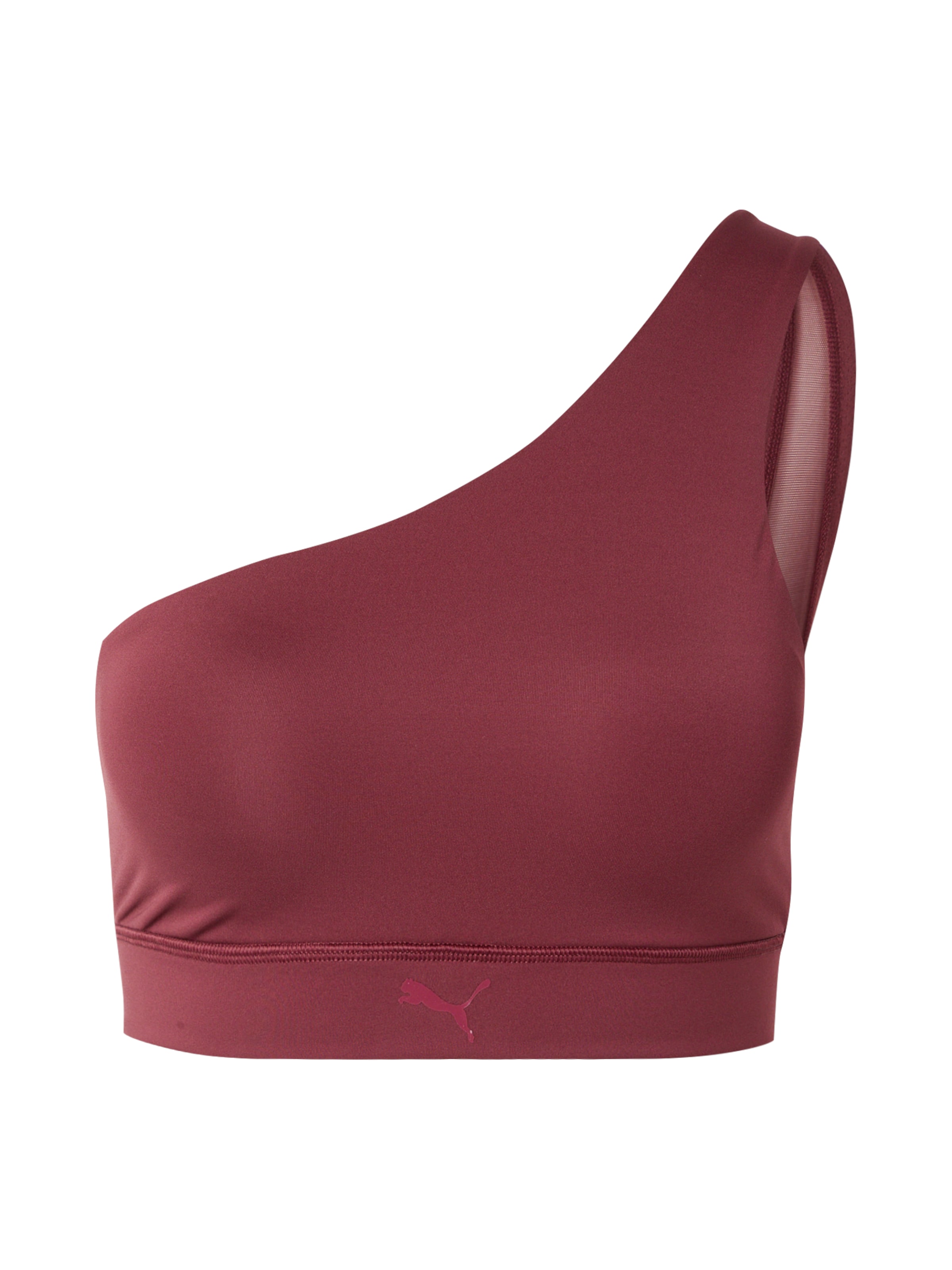 PUMA Bustier Sports-BH 'PWRSHAPE' i rød: forside