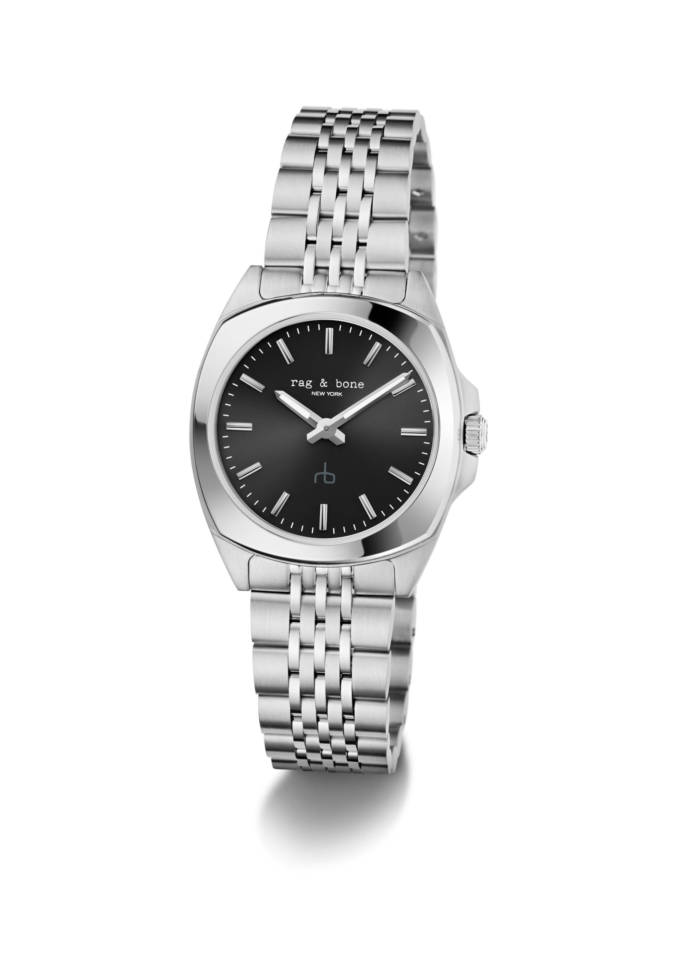 rag & bone Analog Watch ' Bleeker ' in Silver