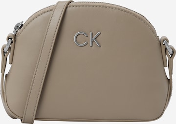 Sac à bandoulière 'Re-Lock' Calvin Klein en gris : devant