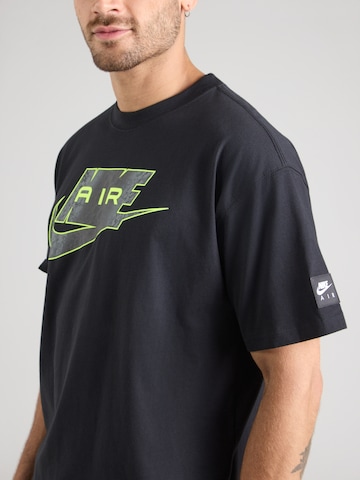 Nike Sportswear Koszulka 'AIR' w kolorze czarny