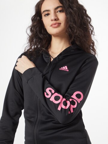 Completo sportivo 'Linear' di ADIDAS SPORTSWEAR in nero