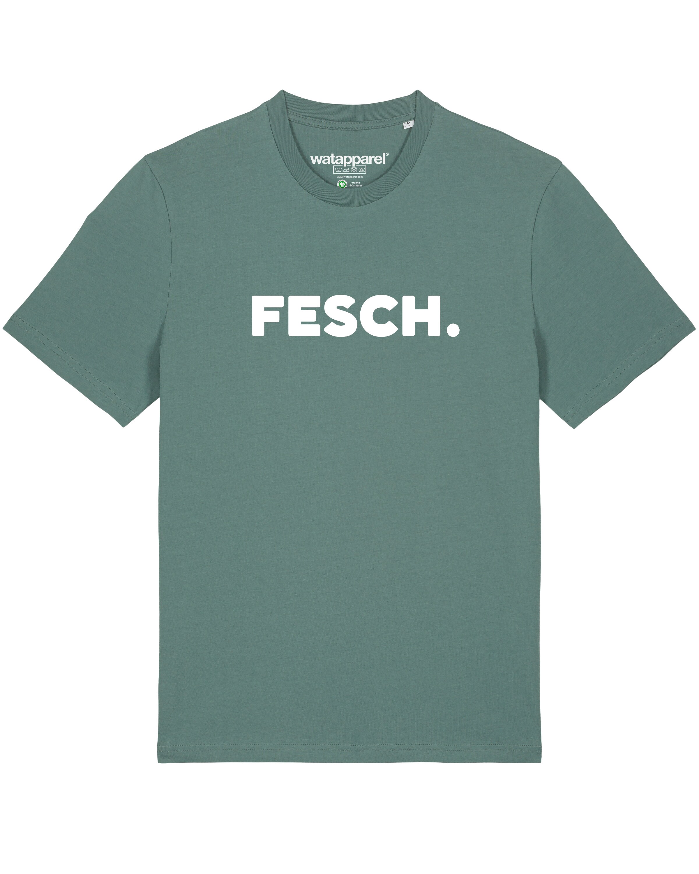T-Shirt 'Fesch' Watapparel en gris : devant
