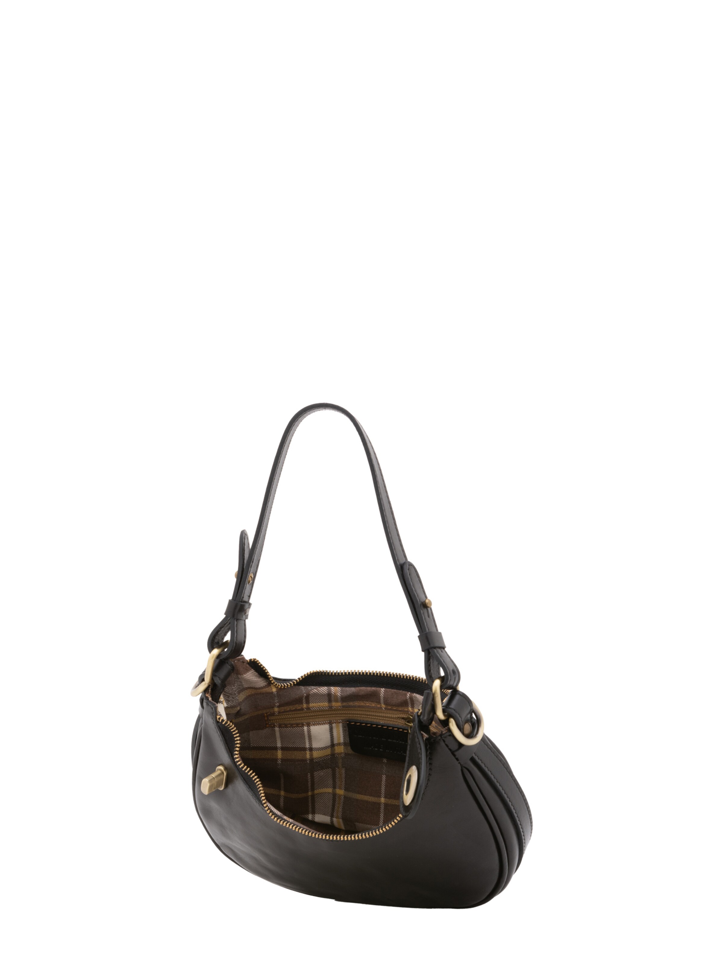 Viola Castellani Shoulder Bag 'False' in Black