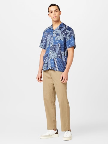 LEVI'S ® Comfort fit Button Up Shirt 'Sunset Camp' in Blue