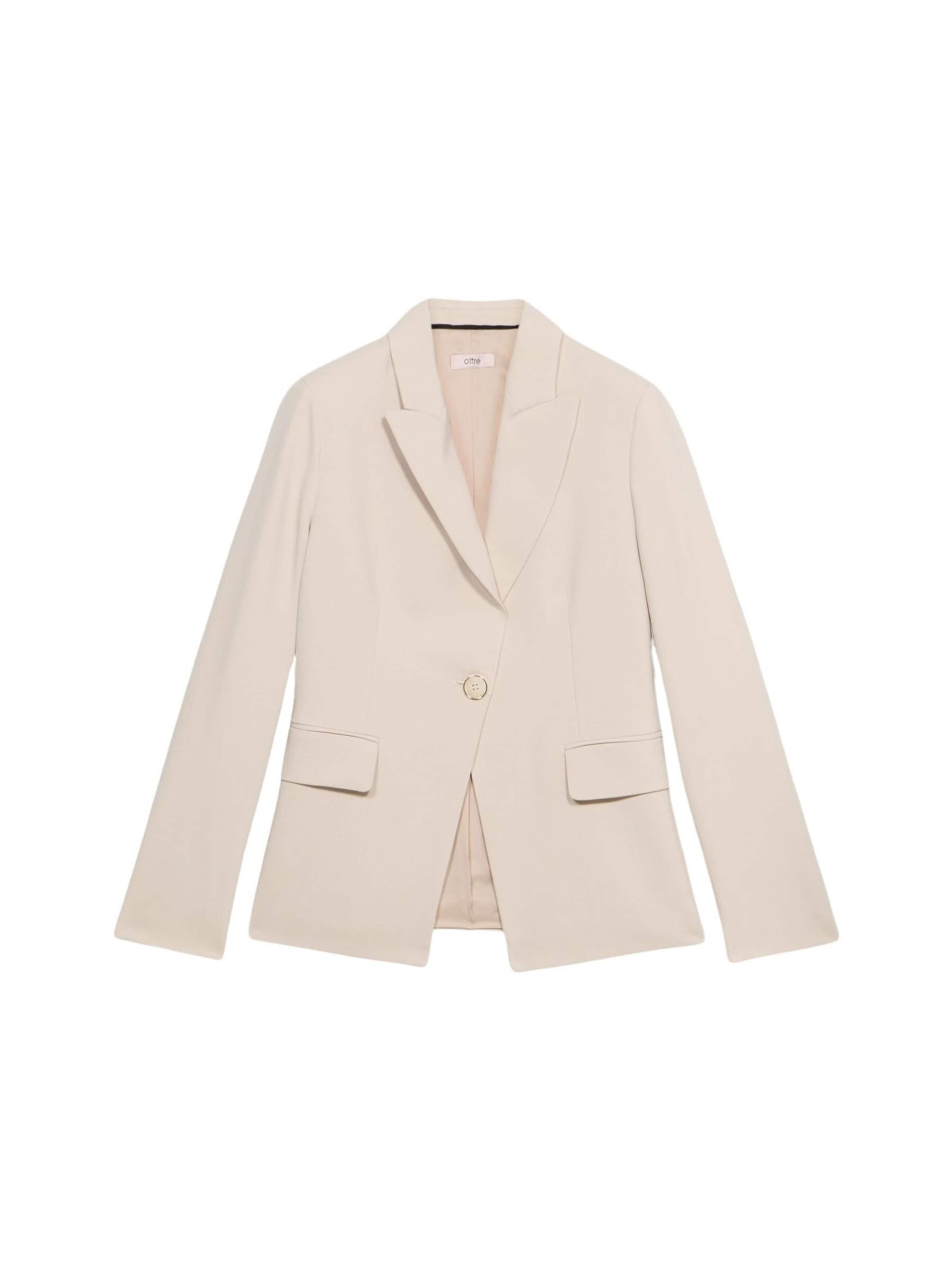 Blazer oltre en beige : devant