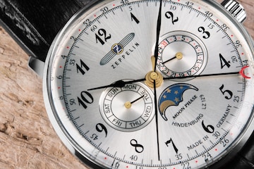 Zeppelin Analog watch 'LZ129 Hindenburg' in Black