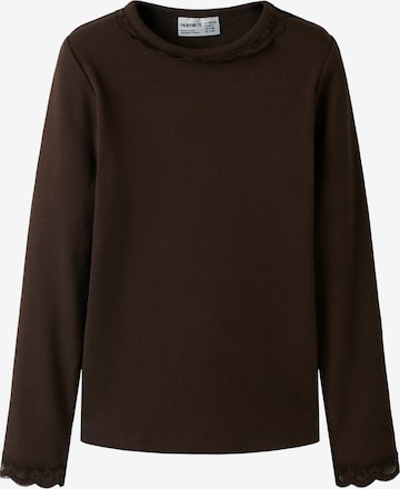 T-Shirt 'NKFBELISA' NAME IT en marron : devant