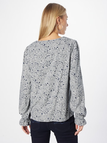 Cream Blouse 'Vimma' in Blauw