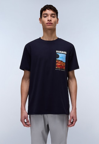 NAPAPIJRI T-Shirt 'S-Valdor' in Blau: Vorderseite