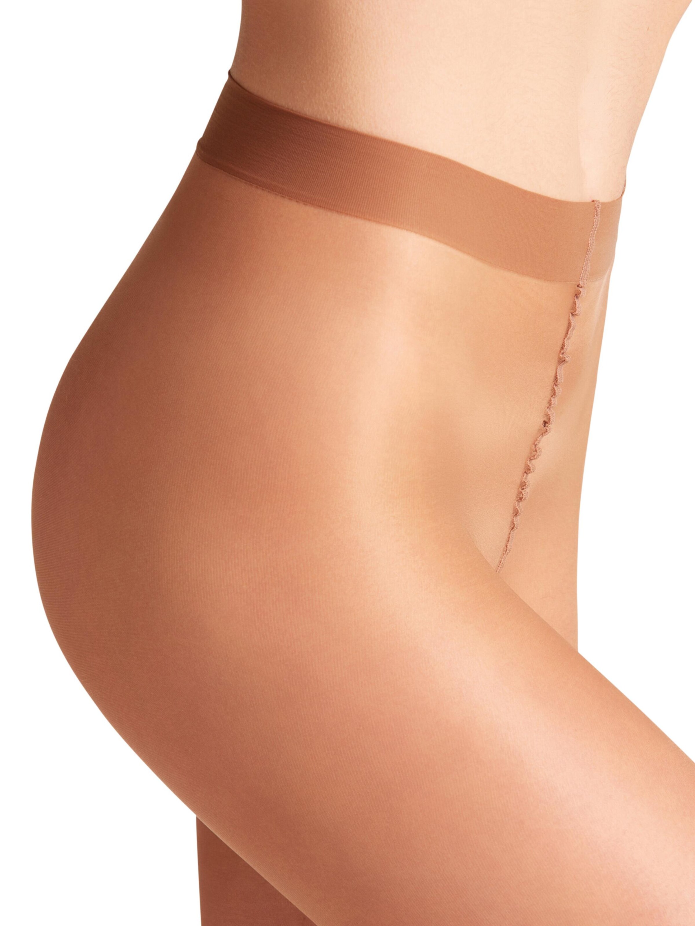 FALKE Tights 'Seidenglatt' in Yellow