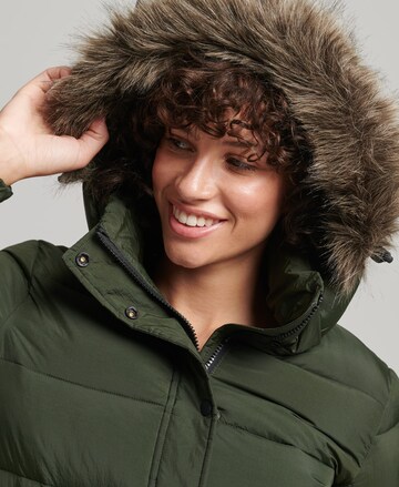 Superdry Winterjas in Groen