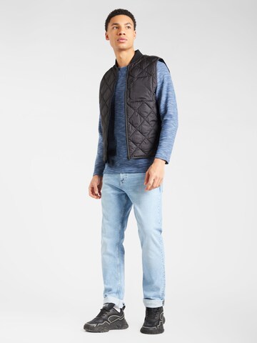 JACK & JONES Bodywarmer 'KARL' in Zwart