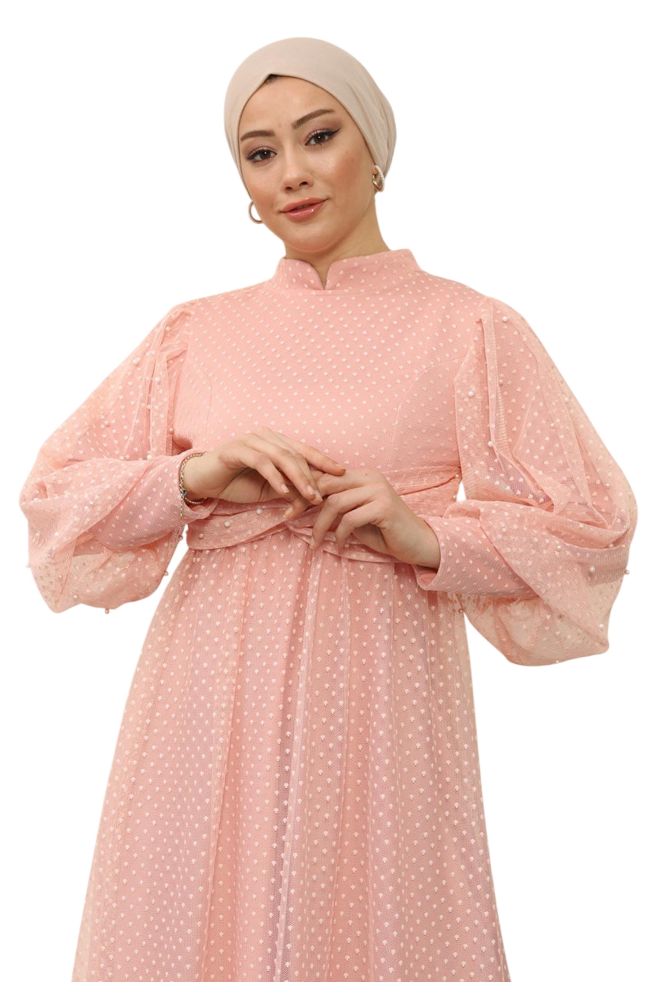 MODAMIHRAM Kleid in Pink