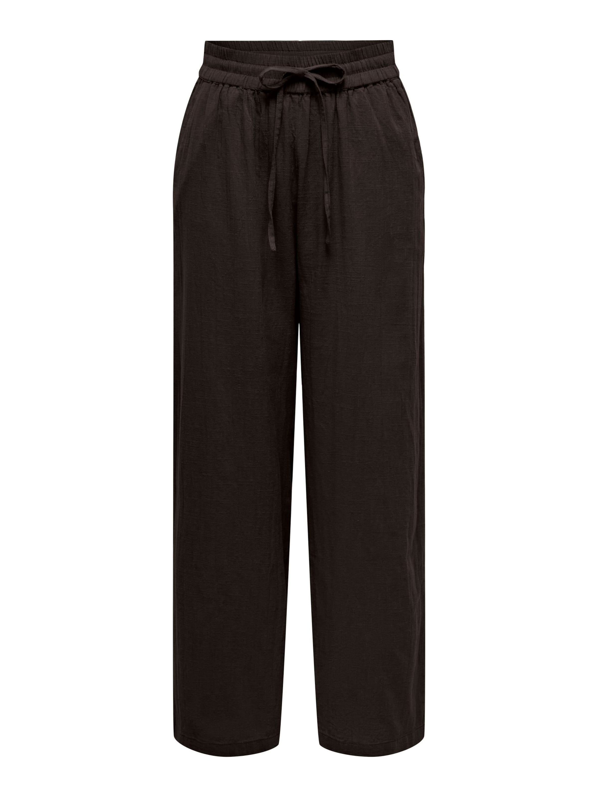 ONLY Pants 'ONLTizana' in Brown: front