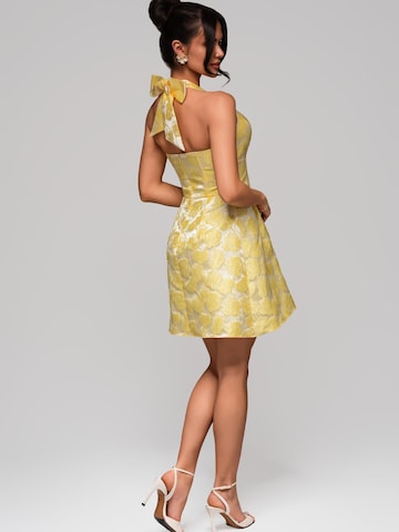 Ombre Evening dress in Yellow