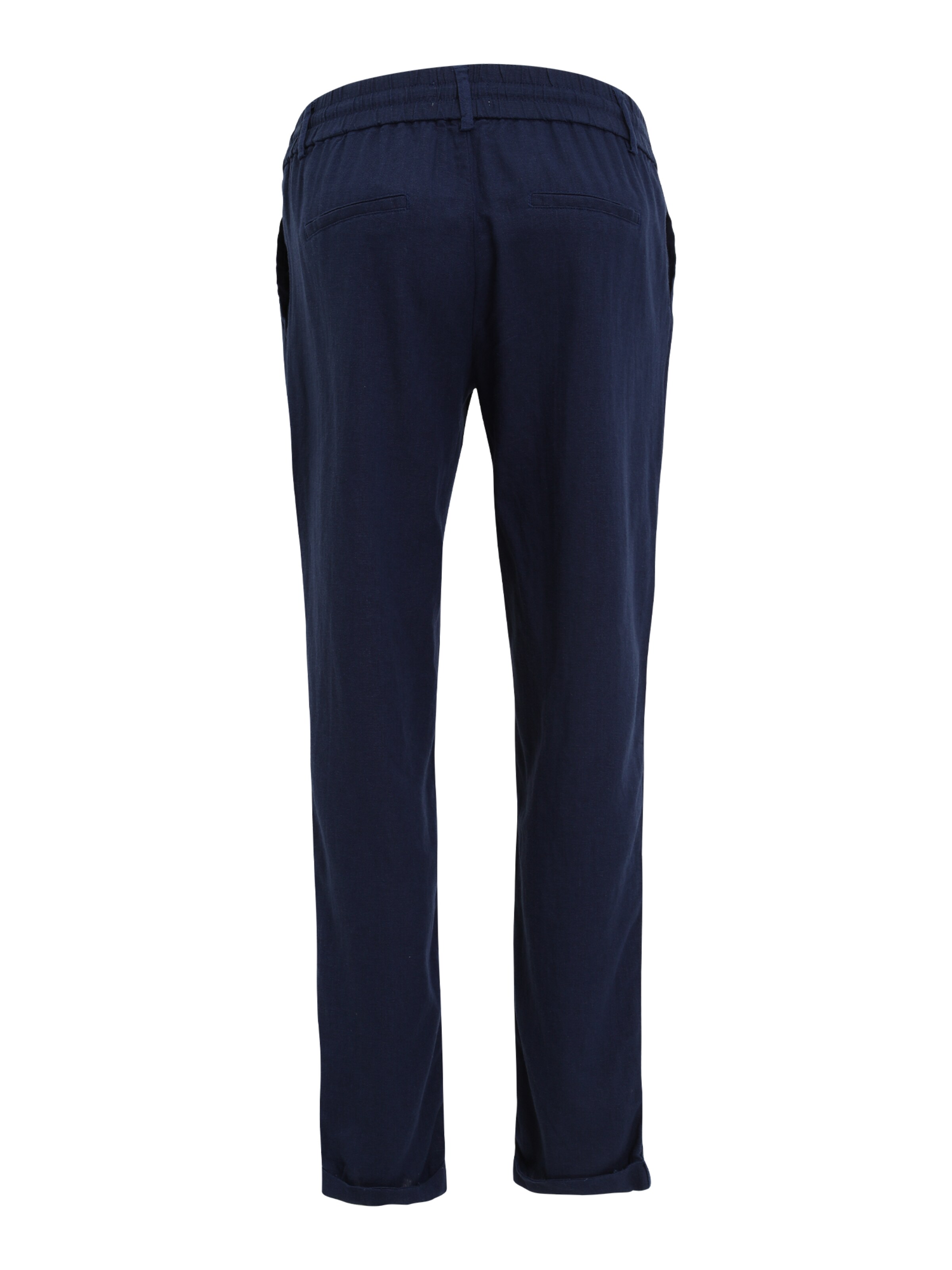 MAMALICIOUS Regular Trousers 'BEACH' in Blue