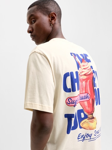 JACK & JONES Футболка 'JORRANDOM' в Белый