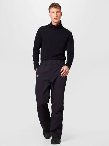 Superdry Normalny krój Spodnie outdoor w kolorze czarny