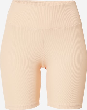 Champion Authentic Athletic Apparel Skinny Sportovní kalhoty – oranžová: přední strana