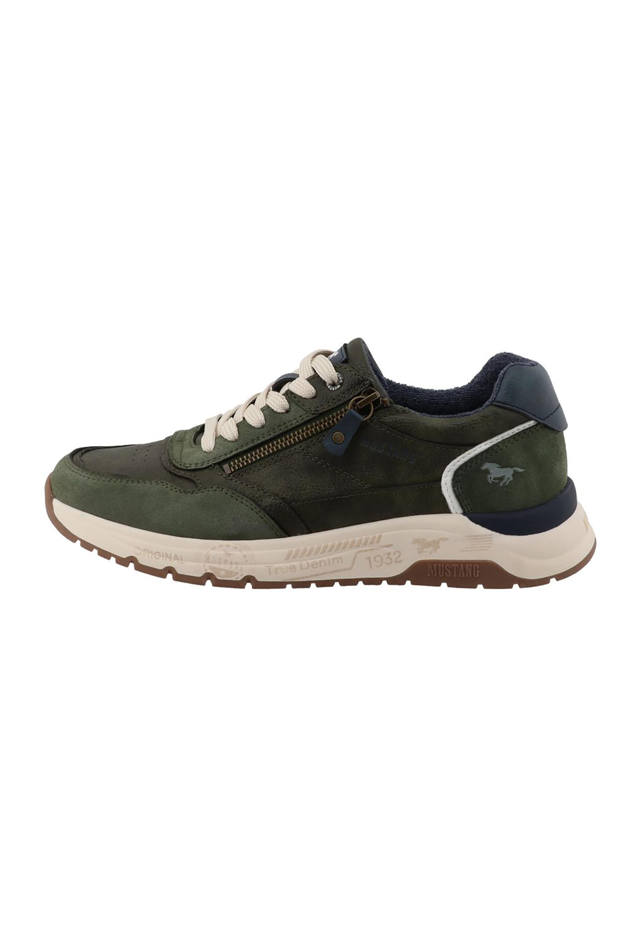 Sneaker bassa di MUSTANG in verde