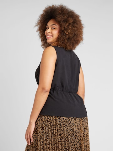 ABOUT YOU Curvy - Blusa 'Elisabeth' em preto