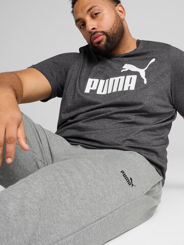 PUMA Tapered Sporthose 'Ess No. 1' in Grau