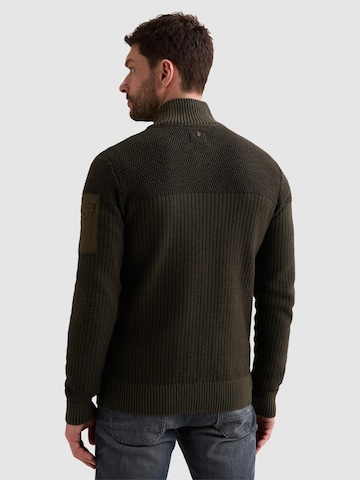 Giacchetta 'Cardigan with zipper closure and flight pocket' di PME Legend in verde