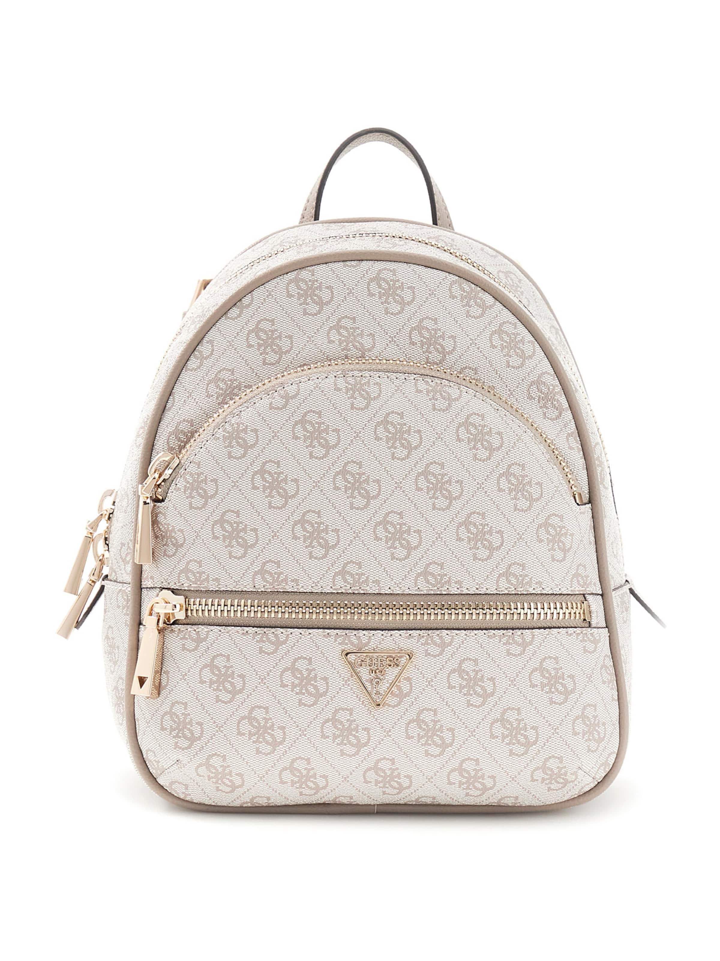 GUESS Backpack 'MANHATTAN II' in Brown: front