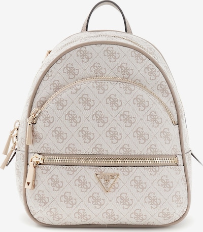 GUESS Ruksak 'MANHATTAN II' u ecru/prljavo bijela / svijetlosmeđa, Pregled proizvoda