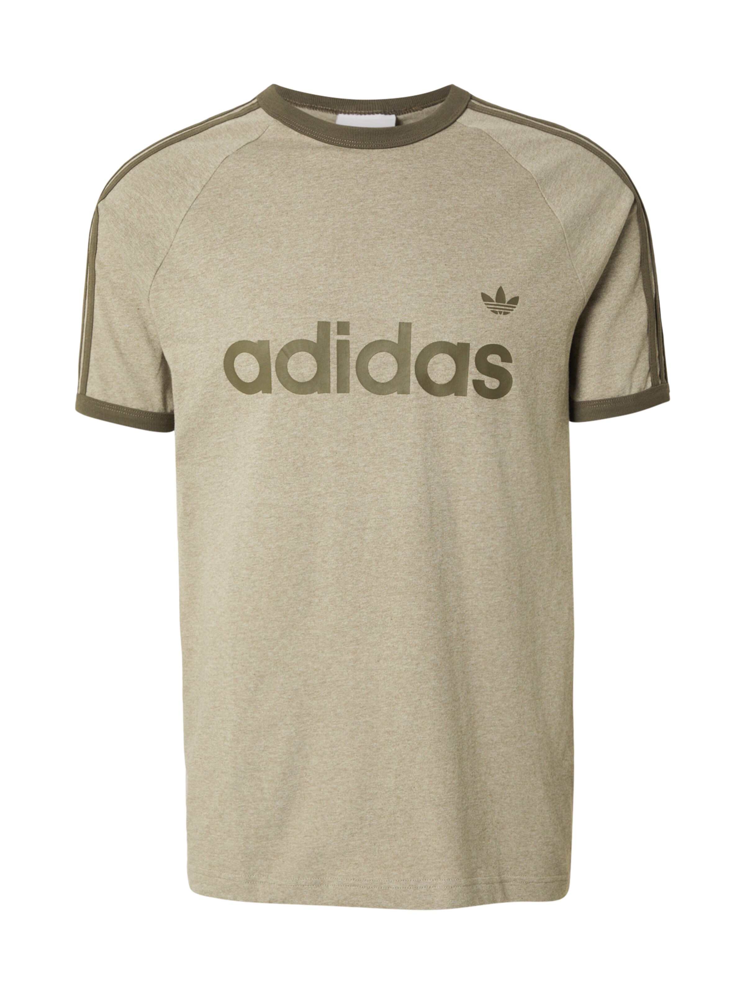 ADIDAS ORIGINALS Majica 'RINGER' v velikosti XS  | kaki / oliva barva, Prikaz izdelka