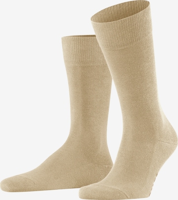 FALKE Socks 'Family' in Beige: front