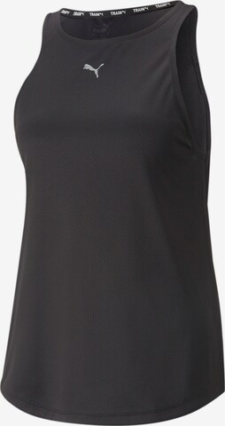 PUMA Sports top in Black: front