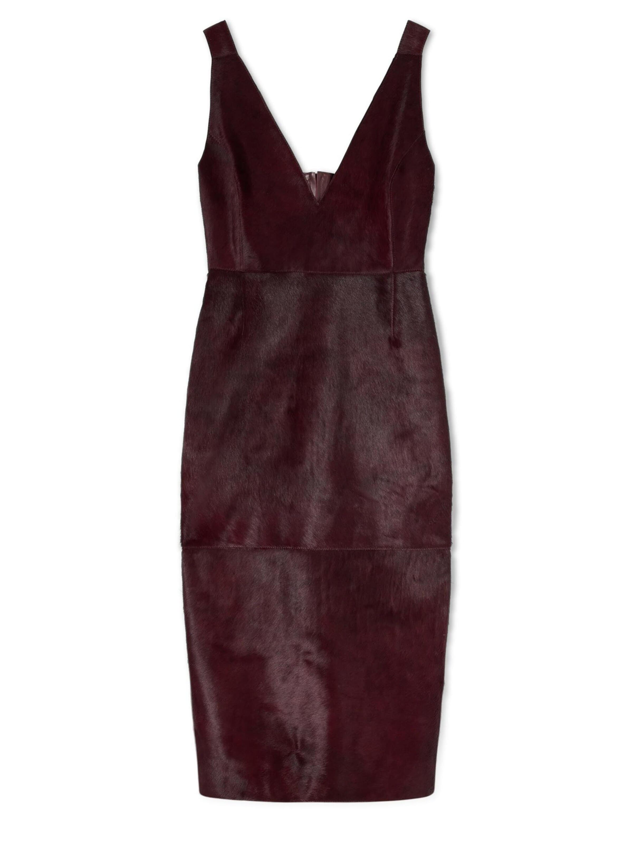Trussardi - Vestido en rojo: frente