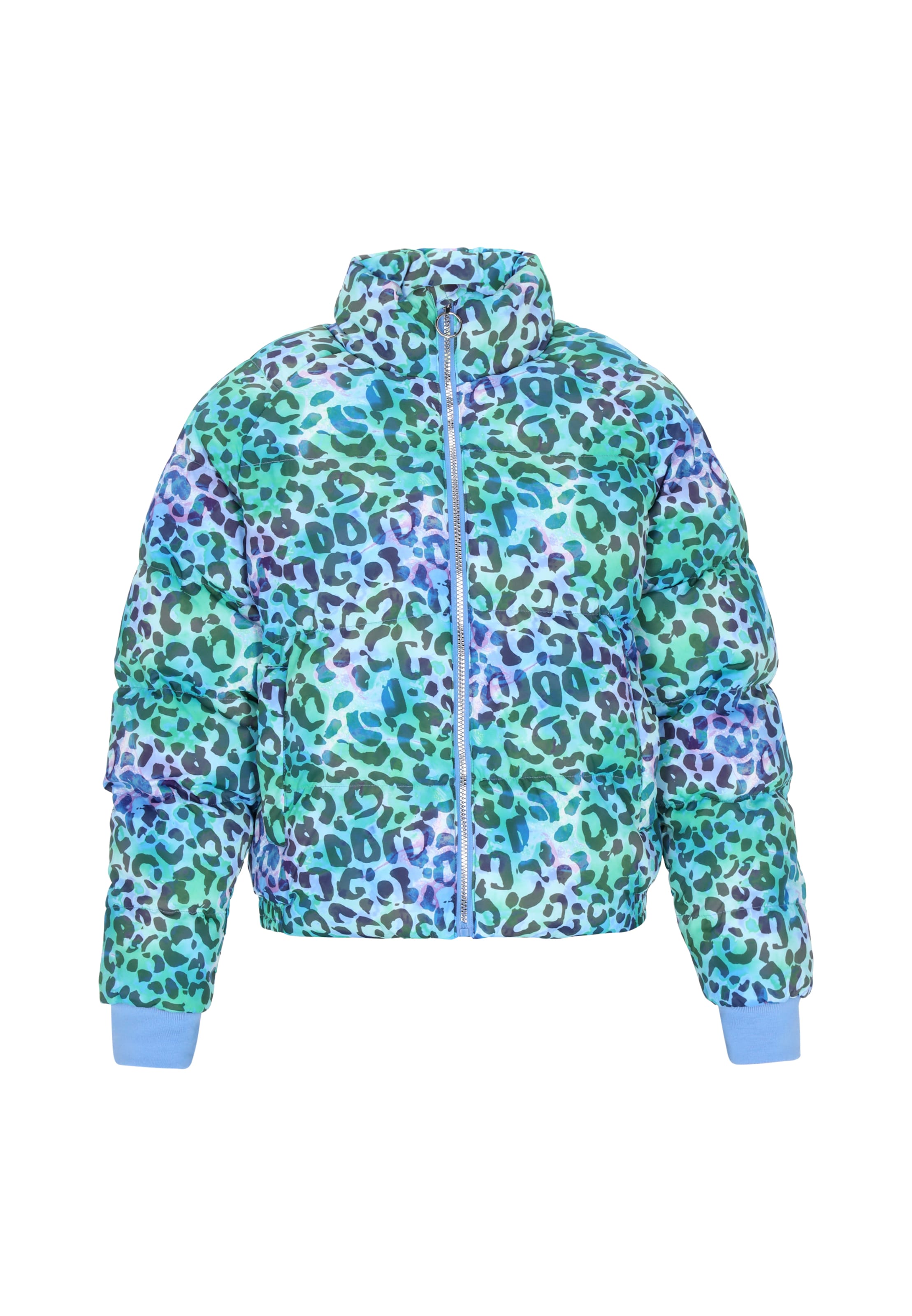 myMo at night Zimná bunda - Zelená: predná strana