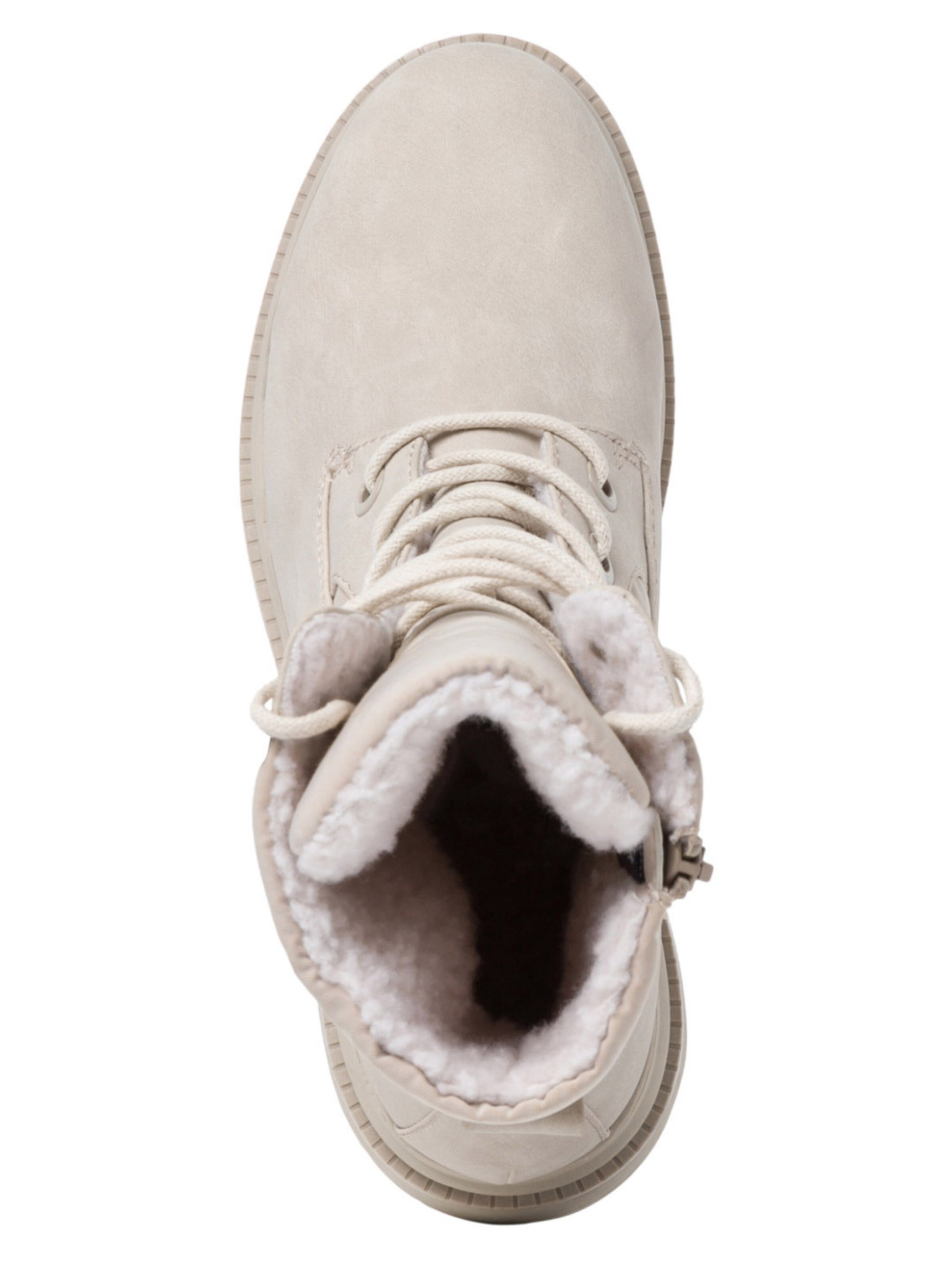 Bottines à lacets Tamaris en beige