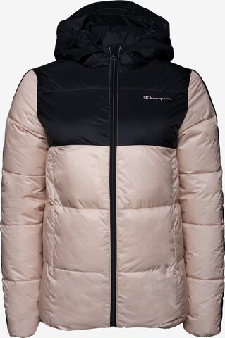 Veste d’hiver Champion Authentic Athletic Apparel en beige : devant