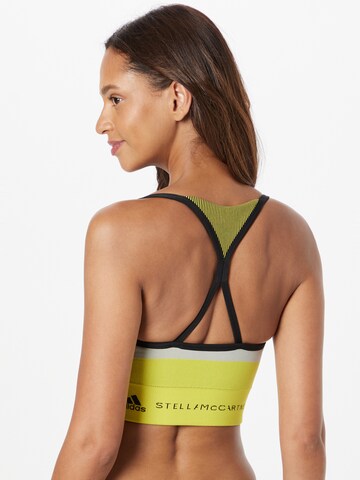 ADIDAS BY STELLA MCCARTNEY Bralette Sports bra 'Truestrength Light-Support' in Yellow